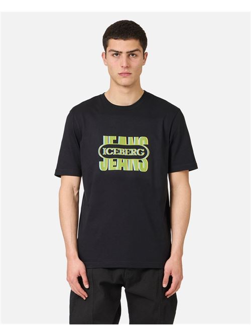 T-shirt nera ICEBERG | F012 P4009000