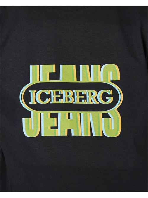 T-shirt nera ICEBERG | F012 P4009000