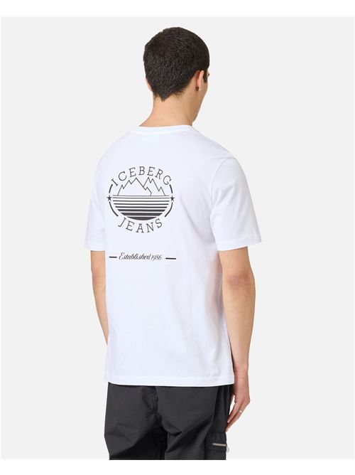 T-shirt bianca ICEBERG | F015 P4001101