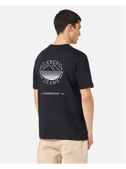 T-shirt nera ICEBERG | F015 P4009000