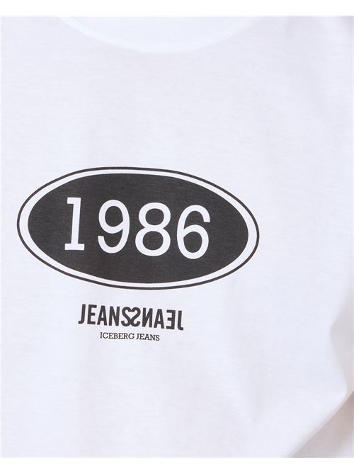 T-shirt bianca ICEBERG | F022 P4001101