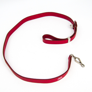 Hermes Dog Leash Epsom Leather Red