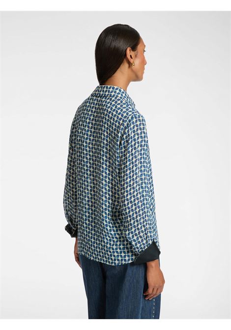 Elena mir? shirt with geometric print ELENA MIRO' | Curvy shirts | 5164P000228N03