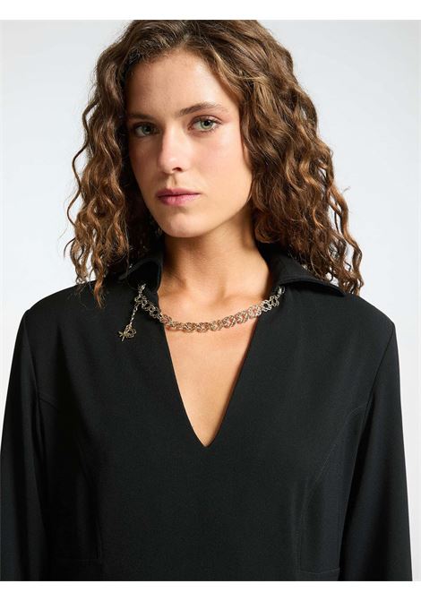 Abito elena mirò con collana monogram ELENA MIRO' | Abiti curvy | 7430P000234N33