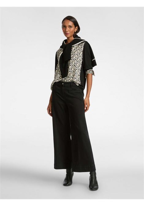 Polo elena mirò stampa geometrica ELENA MIRO' | Polo curvy | G281Z000432N33