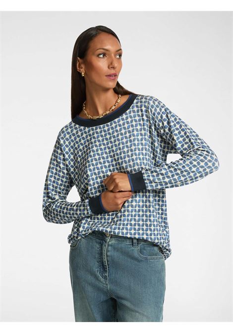 Elena mir? jumper printed  ELENA MIRO' | Curvy sweaters | M408Z000533NS3