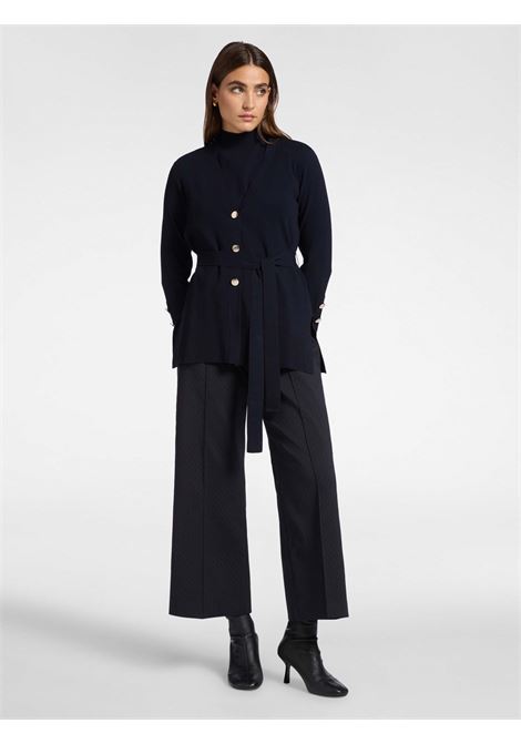 Cardigan elena mirò lungo con fusciacca ELENA MIRO' | Cardigan curvy | M418Z000545N34