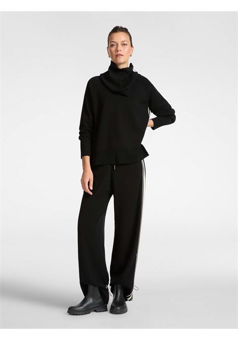 Elena mir? jumper with striped edges ELENA MIRO' | Curvy sweaters | M448Z000576NA1