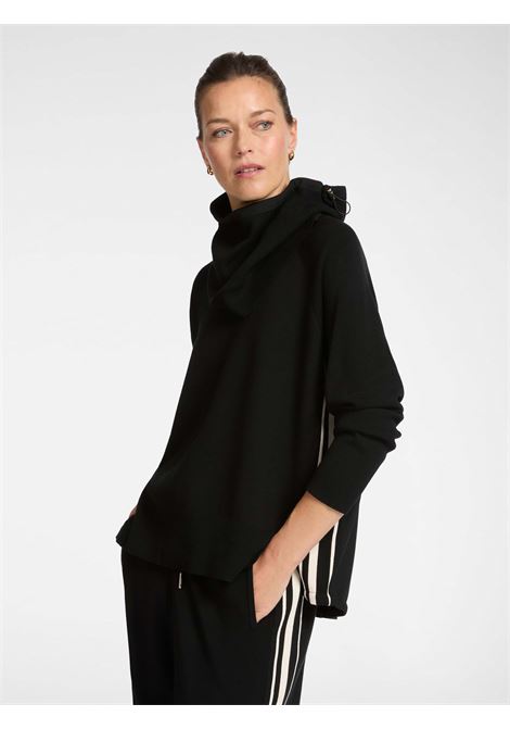 Elena mir? jumper with striped edges ELENA MIRO' | Curvy sweaters | M448Z000576NA1