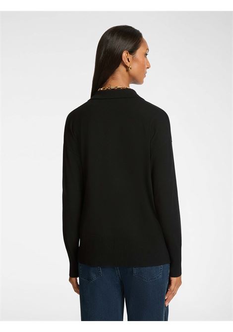 Maglia elena mirò con colletto e bottoni ELENA MIRO' | Polo curvy | M455Z000585N33