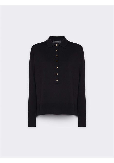 Maglia elena mirò con colletto e bottoni ELENA MIRO' | Polo curvy | M455Z000585N33