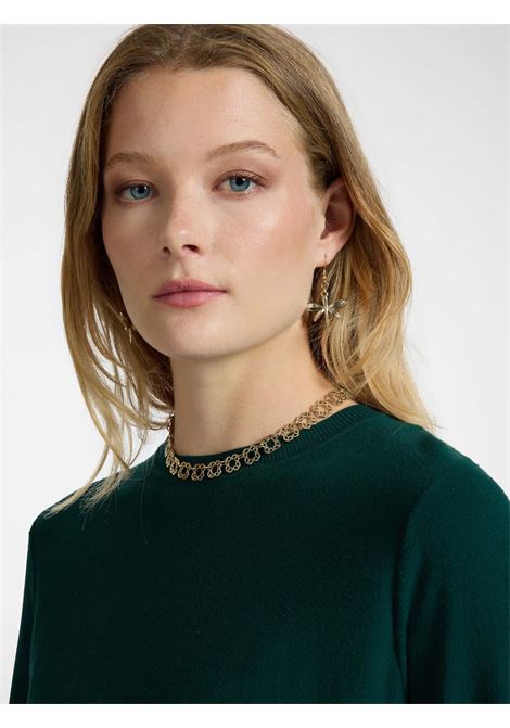 Elena mir? jumper wide-fit with detachable collar ELENA MIRO' | Curvy sweaters | M513Z000653N35