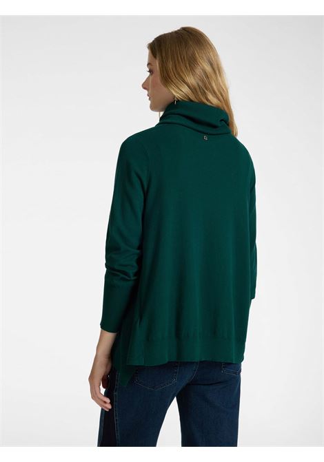 Elena mir? jumper wide-fit with detachable collar ELENA MIRO' | Curvy sweaters | M513Z000653N35