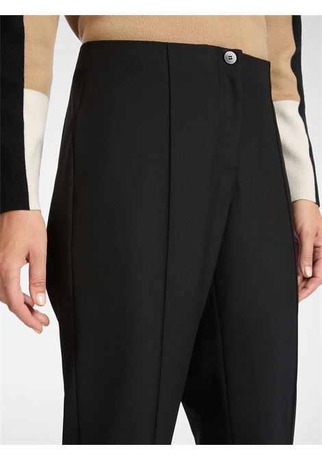 Elena mir? trousers slim in technical fabric ELENA MIRO' | Curvy trousers | P150P000339N33