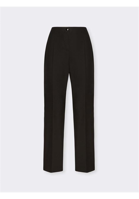 Elena mir? trousers slim in technical fabric ELENA MIRO' | Curvy trousers | P150P000339N33