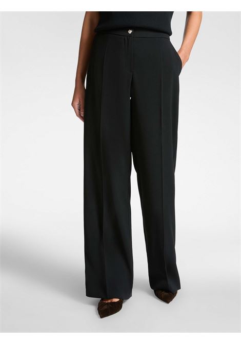 Elena mir? trousers in stretch crepe ELENA MIRO' | Curvy trousers | P163P000359N33