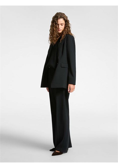 Elena mir? trousers in stretch crepe ELENA MIRO' | Curvy trousers | P163P000359N33