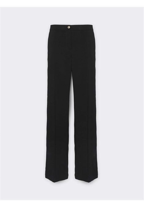 Elena mir? trousers in stretch crepe ELENA MIRO' | Curvy trousers | P163P000359N33