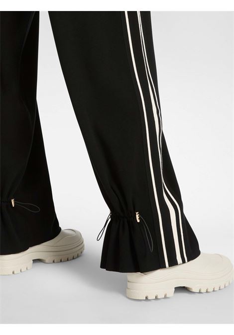 Pants elena mir? wide-leg knitted  ELENA MIRO' | Curvy trousers | P621Z000123NA4