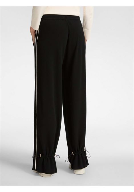 Pants elena mir? wide-leg knitted  ELENA MIRO' | Curvy trousers | P621Z000123NA4