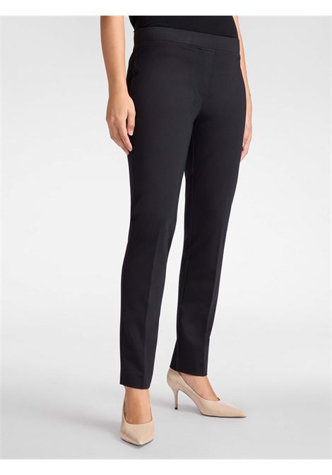 Elena mir? trousers pull-on in Milano stitch ELENA MIRO' | Curvy trousers | P813Z100130N33