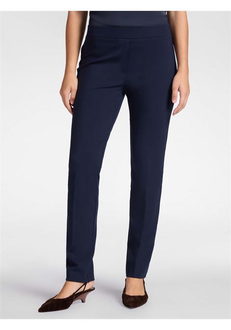 Elena mir? trousers pull-on in Milano stitch ELENA MIRO' | Curvy trousers | P813Z100130N34