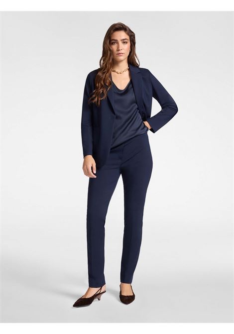 Elena mir? trousers pull-on in Milano stitch ELENA MIRO' | Curvy trousers | P813Z100130N34