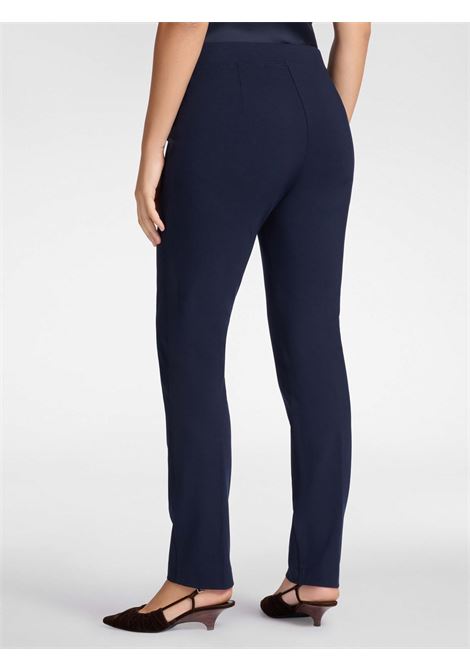 Elena mir? trousers pull-on in Milano stitch ELENA MIRO' | Curvy trousers | P813Z100130N34