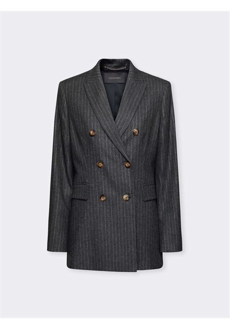 Elena mir? jacket pinstriped flannel  ELENA MIRO' |  | Q132P100069N01