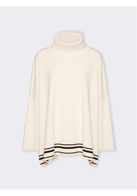 Elena mir? jumper striped knit  ELENA MIRO' | Curvy sweaters | S735E003446NA2