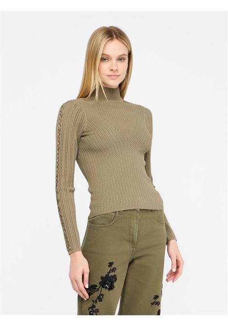 Maglia liu jo realizzata in misto viscosa LIU JO | Maglie | CF5087MS46MX0707
