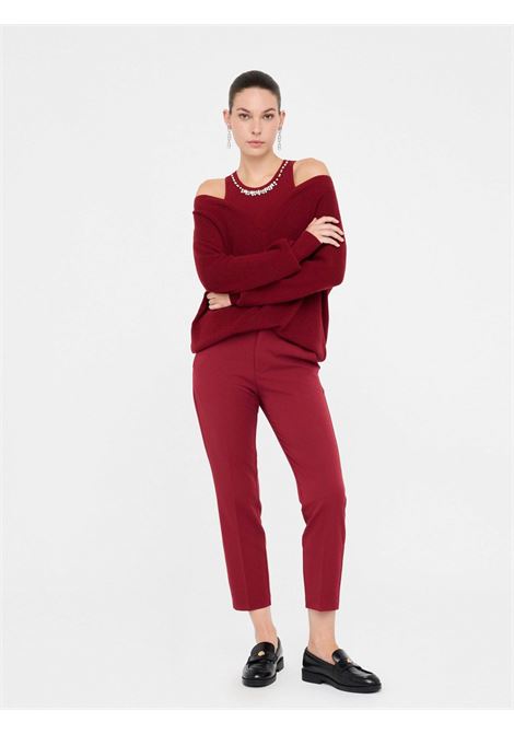 Pantaloni chino liu jo LIU JO | Pantaloni | MF5136TS22491650