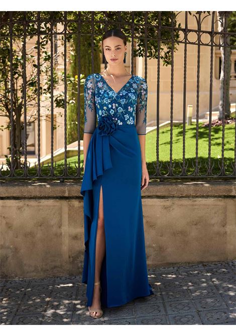 Abito couture club 1G133 COUTURE CLUB | Abiti cerimonia | 1G133PETROLEO