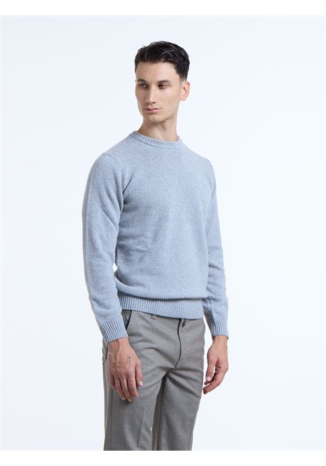 GIROCOLLO MISTO LANA/CASHMERE - GRIGIO CHIARO LUIGI BORRELLI - NAPOLI | 07KN901-CCK9011- 02