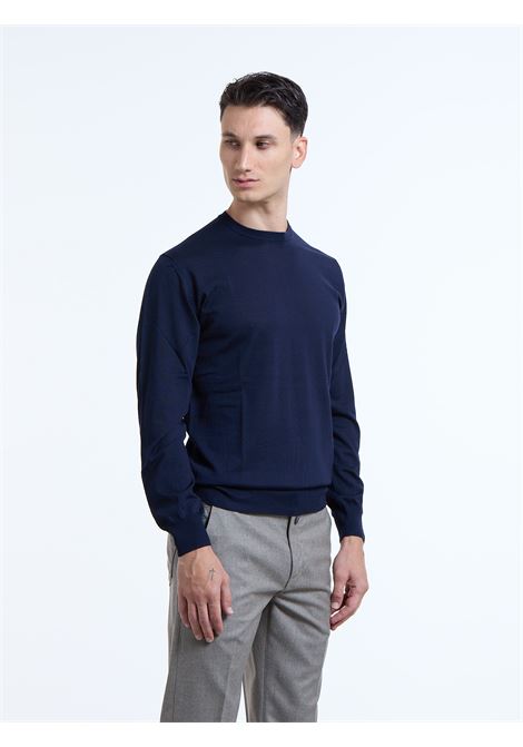 GIROCOLLO LANA - BLU LUIGI BORRELLI - NAPOLI | 16KN901-CCK9010- 06