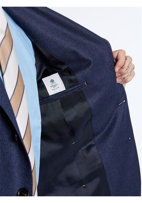 ABITO MONOPETTO PURA LANA  - BLU LUIGI BORRELLI - NAPOLI | A27921- 03