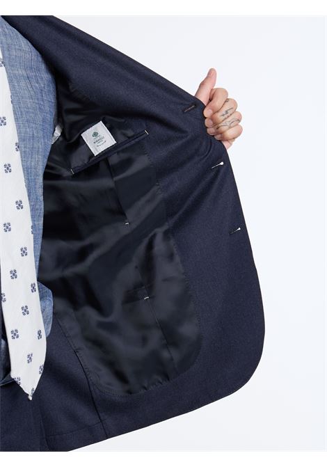 ABITO MONOPETTO PURA LANA  - BLU LUIGI BORRELLI - NAPOLI | A27923- 05