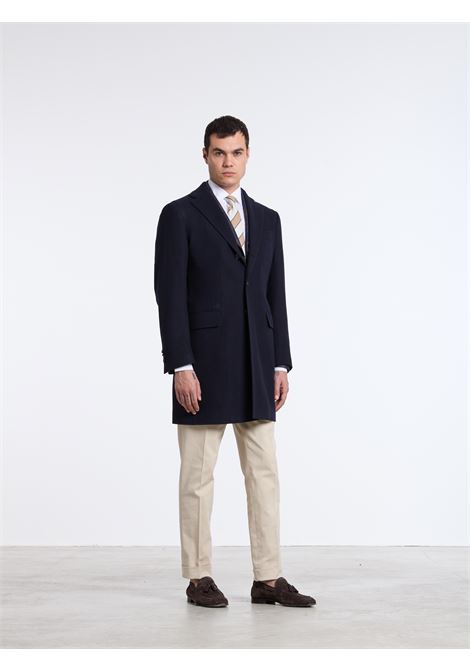 CAPPOTTO MONOPETTO LANA - BLU LUIGI BORRELLI - NAPOLI | C17905-TO- 05