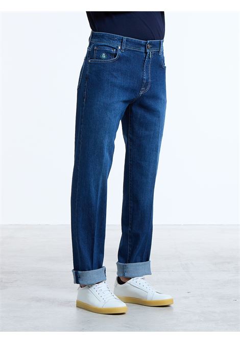CAMERELLE JEANS - DENIM BLU LUIGI BORRELLI - NAPOLI | CAMERELLE-JS904- N1