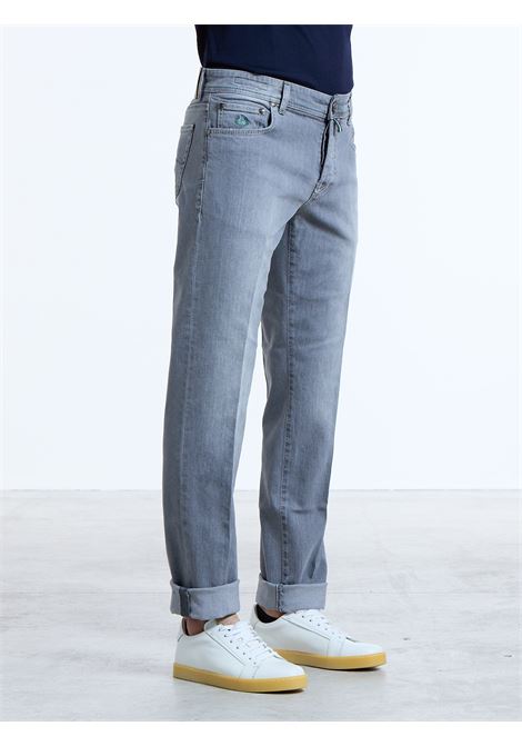 CARACCIOLO JEANS - DENIM GRIGIO LUIGI BORRELLI - NAPOLI | CARACCIOLO-JS905- N1