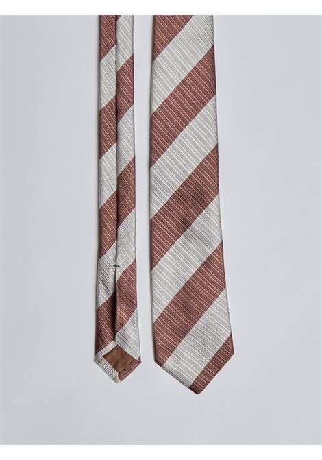 CRAVATTA SARTORIALE - MARRONE LUIGI BORRELLI - NAPOLI | CR459041- 04
