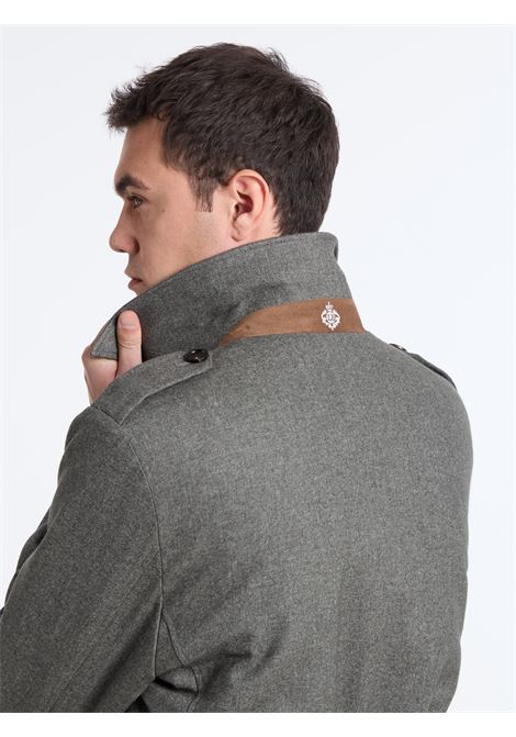 LINED FIELD JACKET - GREEN LUIGI BORRELLI - NAPOLI | OT9001-CCK27927- 02