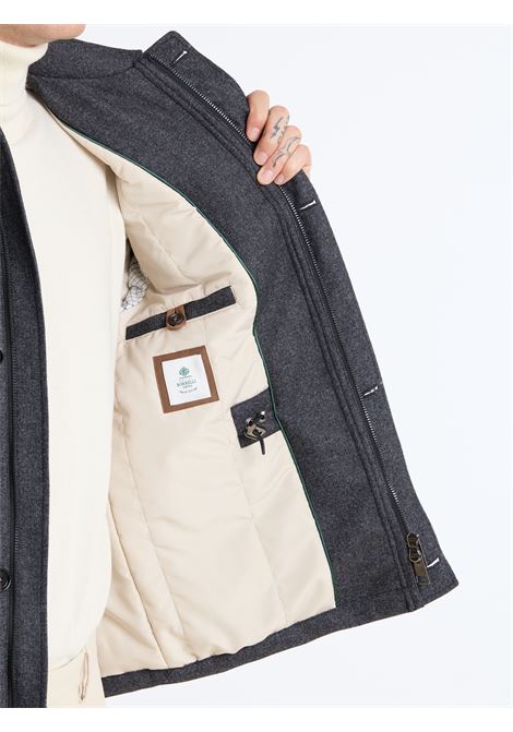 LINED FIELD JACKET - BLACK LUIGI BORRELLI - NAPOLI | OT9001-CCK27927- 04