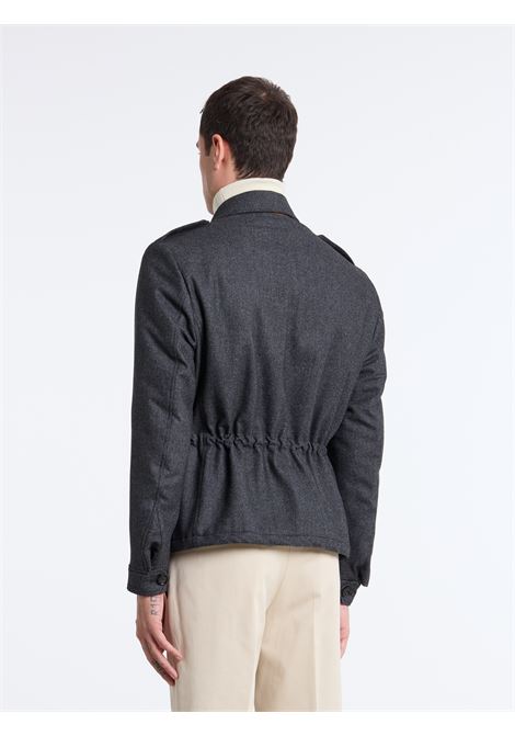 LINED FIELD JACKET - BLACK LUIGI BORRELLI - NAPOLI | OT9001-CCK27927- 04