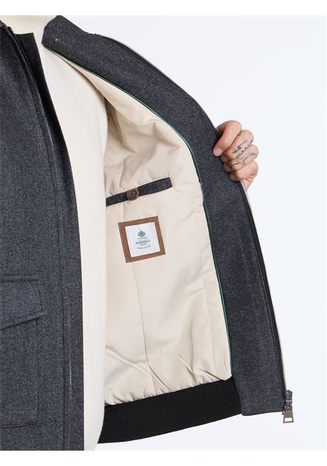 AVIATOR WOOL BLEND - BLACK LUIGI BORRELLI - NAPOLI | OT9003-CCK27927- 04