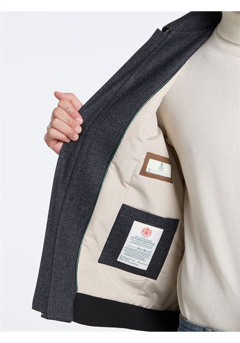 AVIATOR WOOL BLEND - BLACK LUIGI BORRELLI - NAPOLI | OT9003-CCK27927- 04