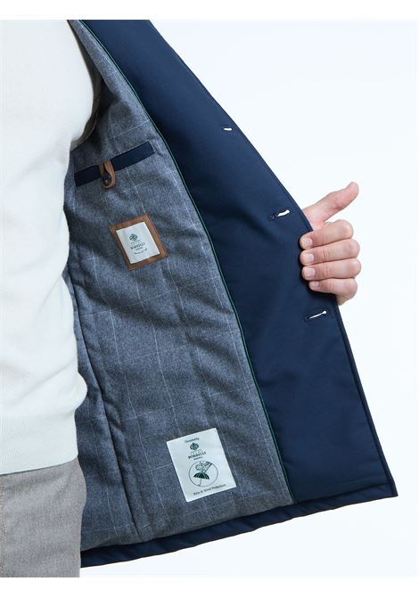 CABAN FODERATO IMPERMEABILE - BLU LUIGI BORRELLI - NAPOLI | OT9008-CCK9006- 03