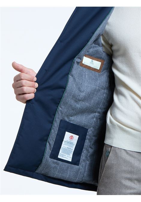 CABAN FODERATO IMPERMEABILE - BLU LUIGI BORRELLI - NAPOLI | OT9008-CCK9006- 03
