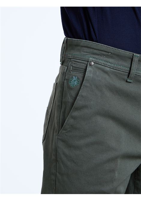 JEANS MOD. PLEBISCITO COTONE - VERDE LUIGI BORRELLI - NAPOLI | PLEBISCITO-CCK9003- 05