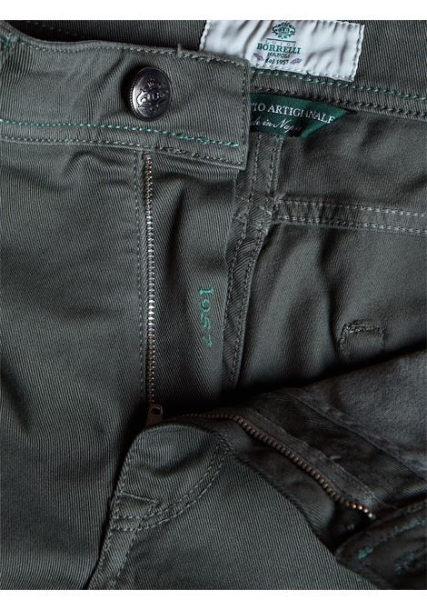 JEANS MOD. PLEBISCITO COTONE - VERDE LUIGI BORRELLI - NAPOLI | PLEBISCITO-CCK9003- 05